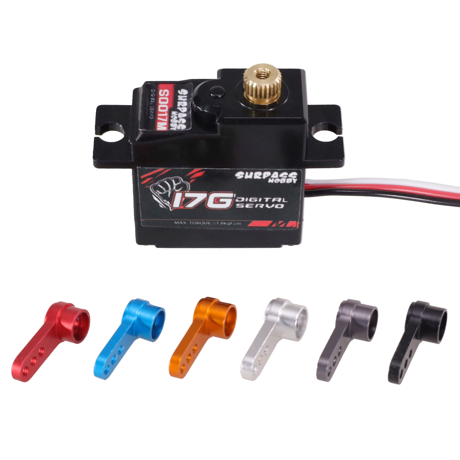 Hobby Quality Rc Cars - Hochwertiger SURPASS Hobby S0017M 17g Metallgetriebe