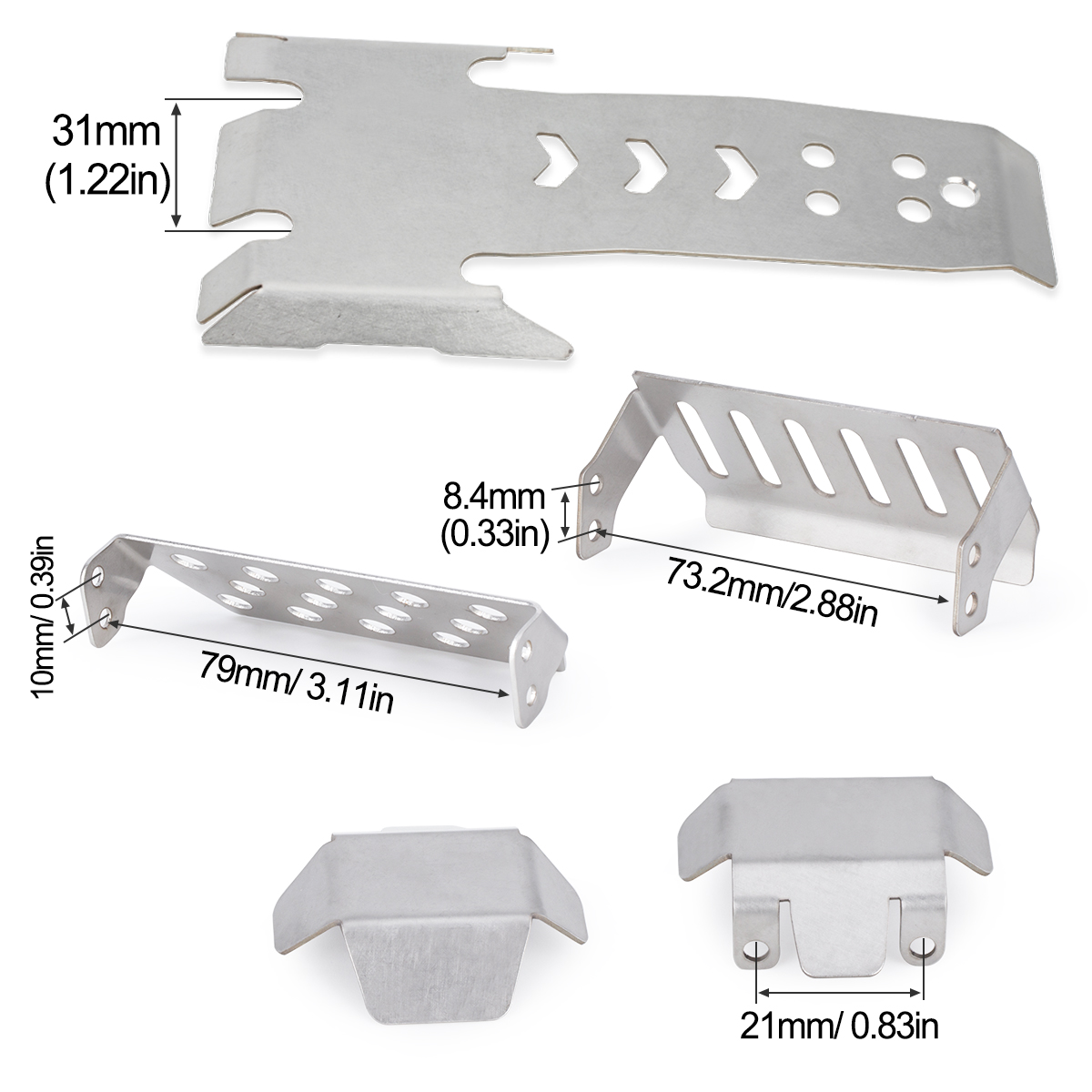 Edelstahl-Achsenschutz Unterfa – Rc Hobby Room Bewertung und Preis